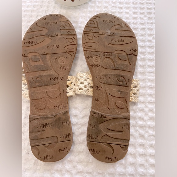 Mad Love Crochet Slip-on Flat Sandals;Size:8 - Picture 5 of 5